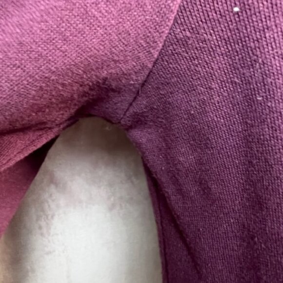 Harry Potter Girls Maroon Shrug Drawstring Pullover Hogwarts Sweater Size Large - Picture 4 of 7